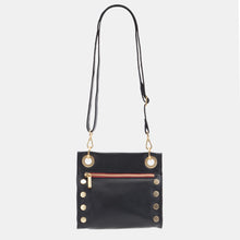 Load image into Gallery viewer, Hammitt Tony Small - Black/Brushed Gold Red Zip