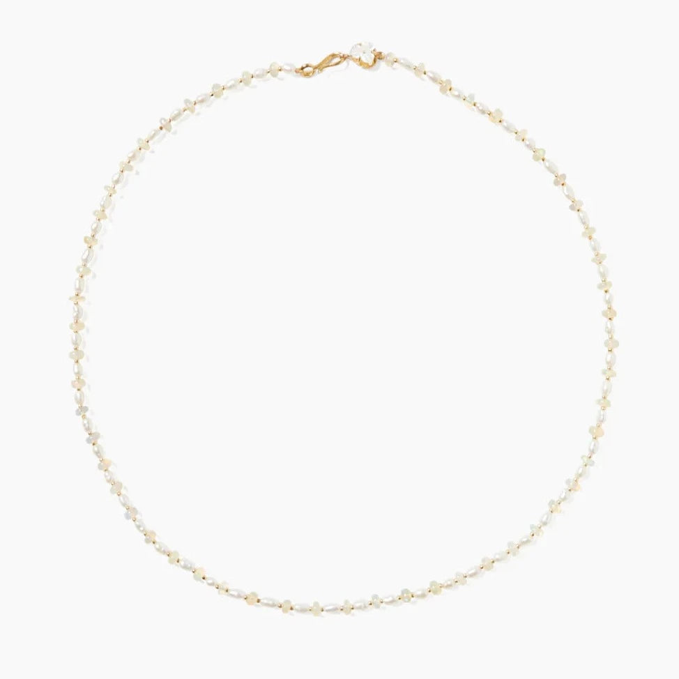 Chan Luu Harlow Necklace - Opal Mix