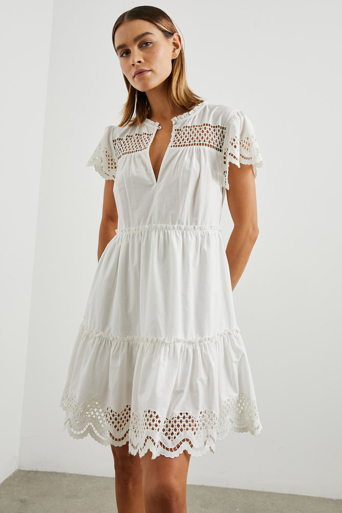 Rails Lettie Dress - White