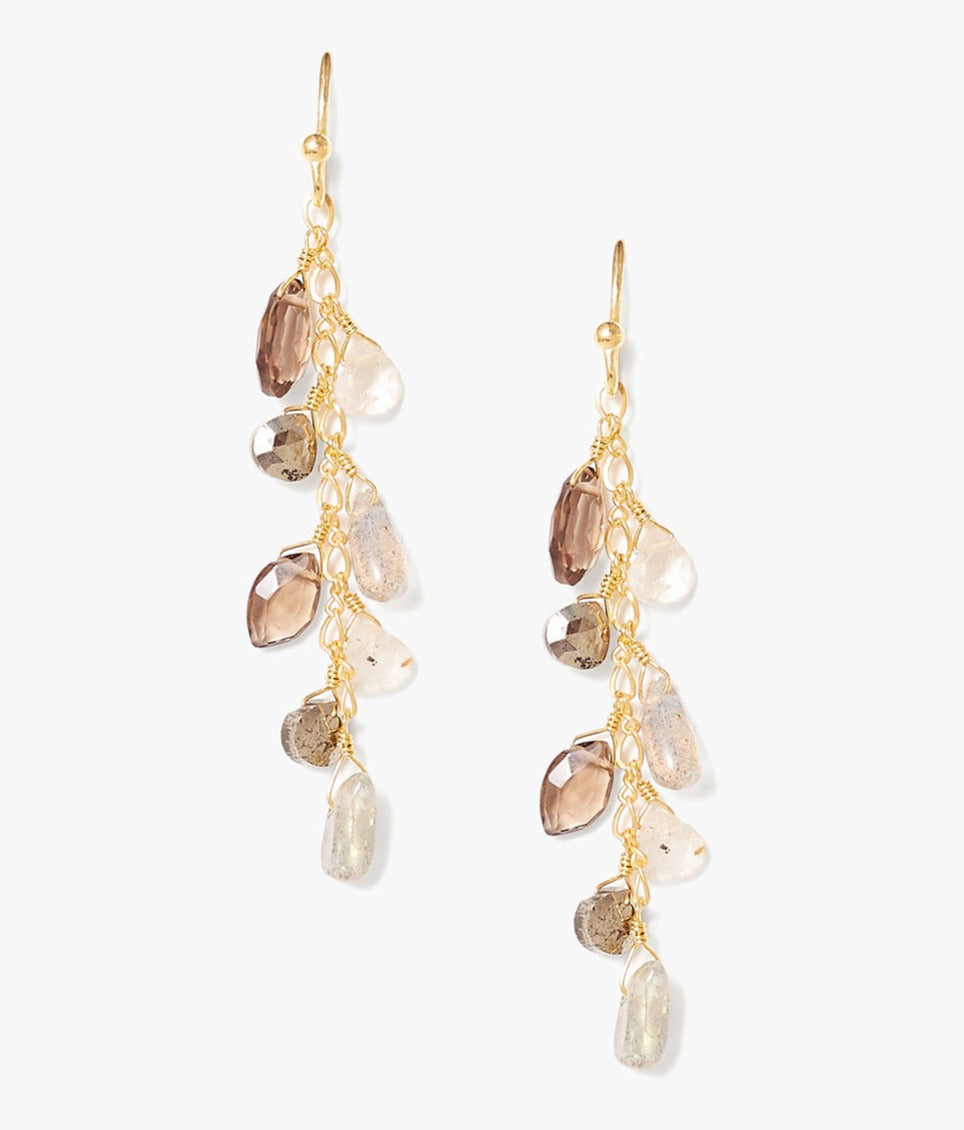 Chan Luu Cascade Earrings Labradorite Luck Lafayette