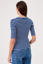 Load image into Gallery viewer, Goldie Rib Half Sleeve Scoop - 2 Colors