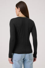 Load image into Gallery viewer, Goldie L/S Metallic Ringer Tee - 3 Colors