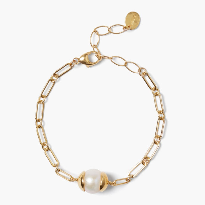 Chan Luu Maribel Bracelet White Pearl