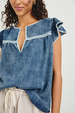 Load image into Gallery viewer, Rails Taffia Top - Classic Blue