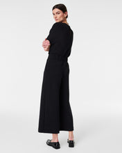 Load image into Gallery viewer, Spanx Airessentials Cropped Wide-leg Jumpsuit - Very Black