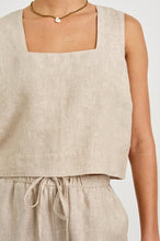 Load image into Gallery viewer, Rails Akira Top - Heathered Flax