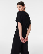 Load image into Gallery viewer, Spanx Airessentials Cropped Wide-leg Jumpsuit - Very Black