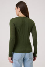 Load image into Gallery viewer, Goldie L/S Metallic Ringer Tee - 3 Colors