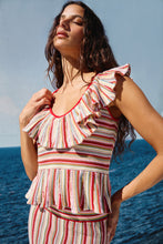 Load image into Gallery viewer, Rails Carmelita Top - Havana Stripe