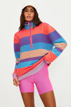 Load image into Gallery viewer, Beach Riot Lainey Sweater - Vibrant Volley Stripe