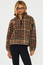 Load image into Gallery viewer, Beach Riot Leona Sherpa - Midnight Houndstooth