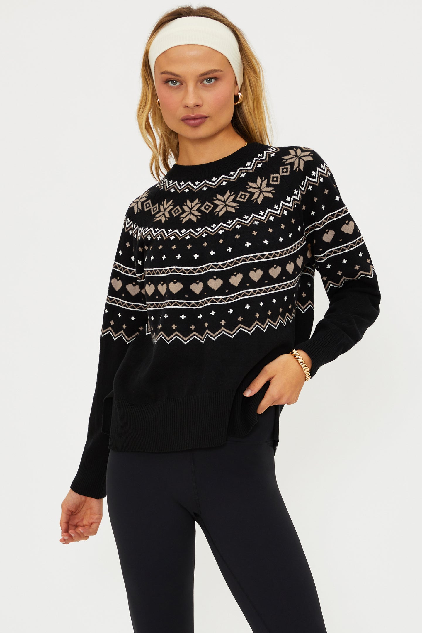 CHG Beach Riot Elizabeth Sweater - Mystic Fairisle
