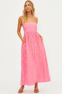 Beach Riot Valory Maxi Dress in Pink