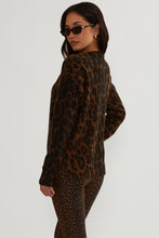 Load image into Gallery viewer, Beach Riot Callie Sweater - Caramel Leopard