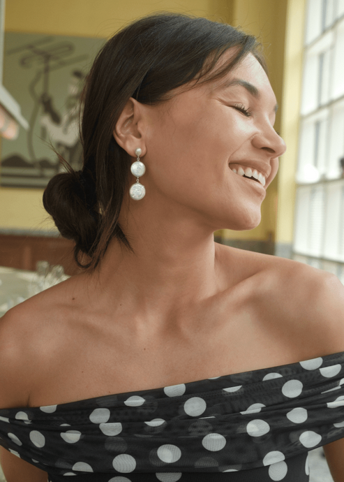 FYB Lulu Pearl Earrings