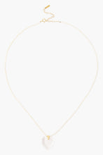 Load image into Gallery viewer, Chan Luu Pearl &amp; Crystal Heart Necklace