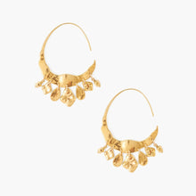 Load image into Gallery viewer, Chan Luu Crescent Hoop Earrings - Gold