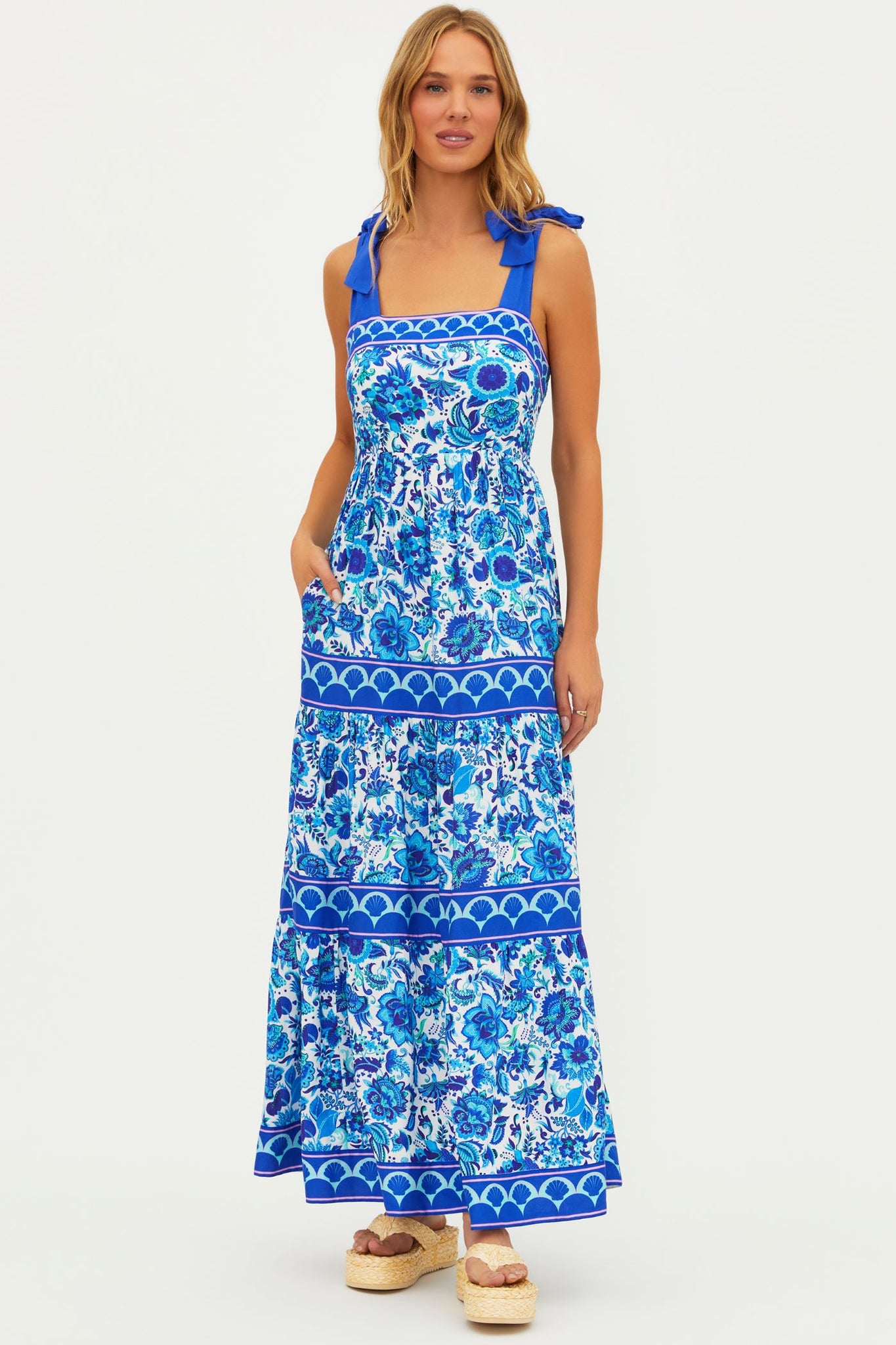 Beach Riot Charlotte Dress - Royal Riviera Luck Lafayette Beach Riot Charlotte Dress - Royal Riviera Luck Lafayette