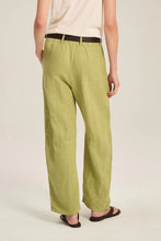 Load image into Gallery viewer, Velvet Taylor Heavy Linen Pant - Moss