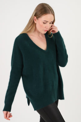 ESTHÈME Racoon Sweater - Emerald