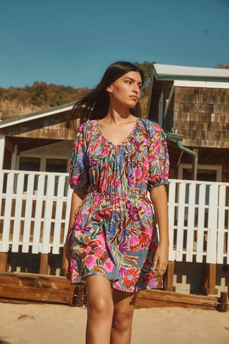 Velvet Hazel Dress - Tahiti