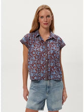 Load image into Gallery viewer, Michael Stars Liliane S/S Button-Up - 2 Colors