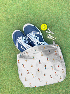 Hi, Love Travel Set of Two Organizational Packs - Golfers on the Green