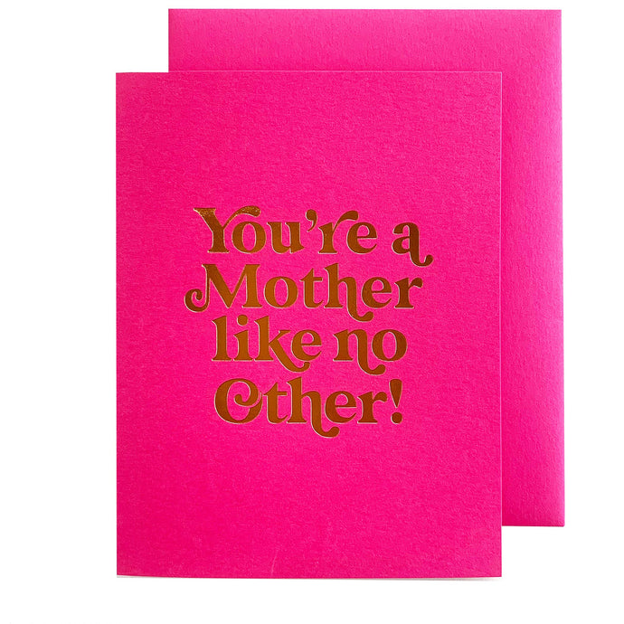 The Social Type Mother Like No Other Card