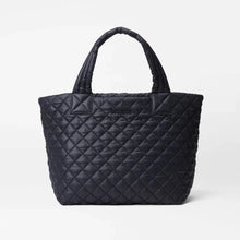 Load image into Gallery viewer, MZ Wallace Small Metro Tote Deluxe - Black