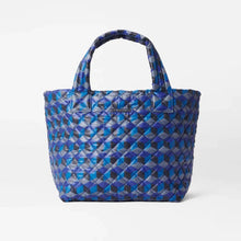 Load image into Gallery viewer, MZ Wallace Small Metro Tote Deluxe - Sapphire Geo