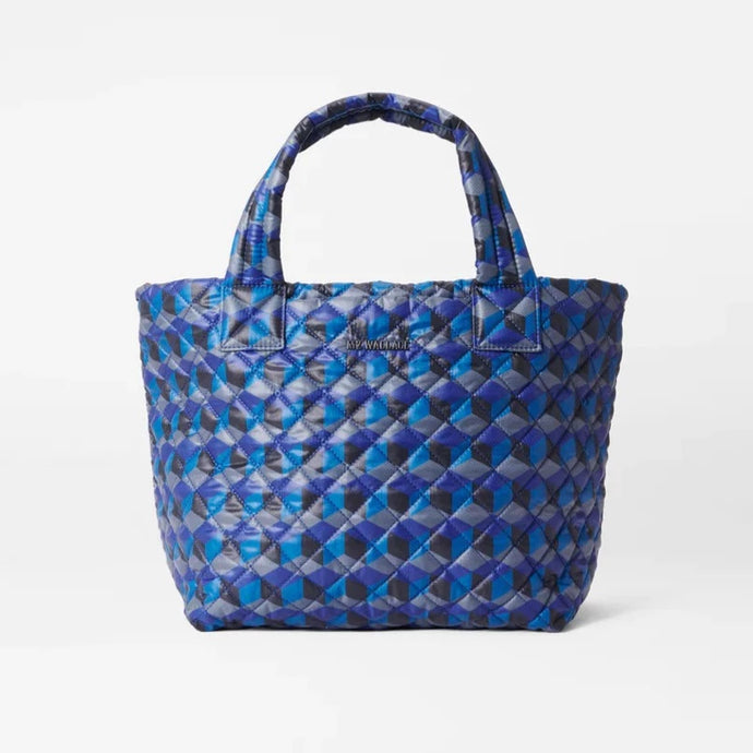 MZ Wallace Small Metro Tote Deluxe - Sapphire Geo