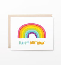 Load image into Gallery viewer, Graphic Anthology Rainbow Birthday Card