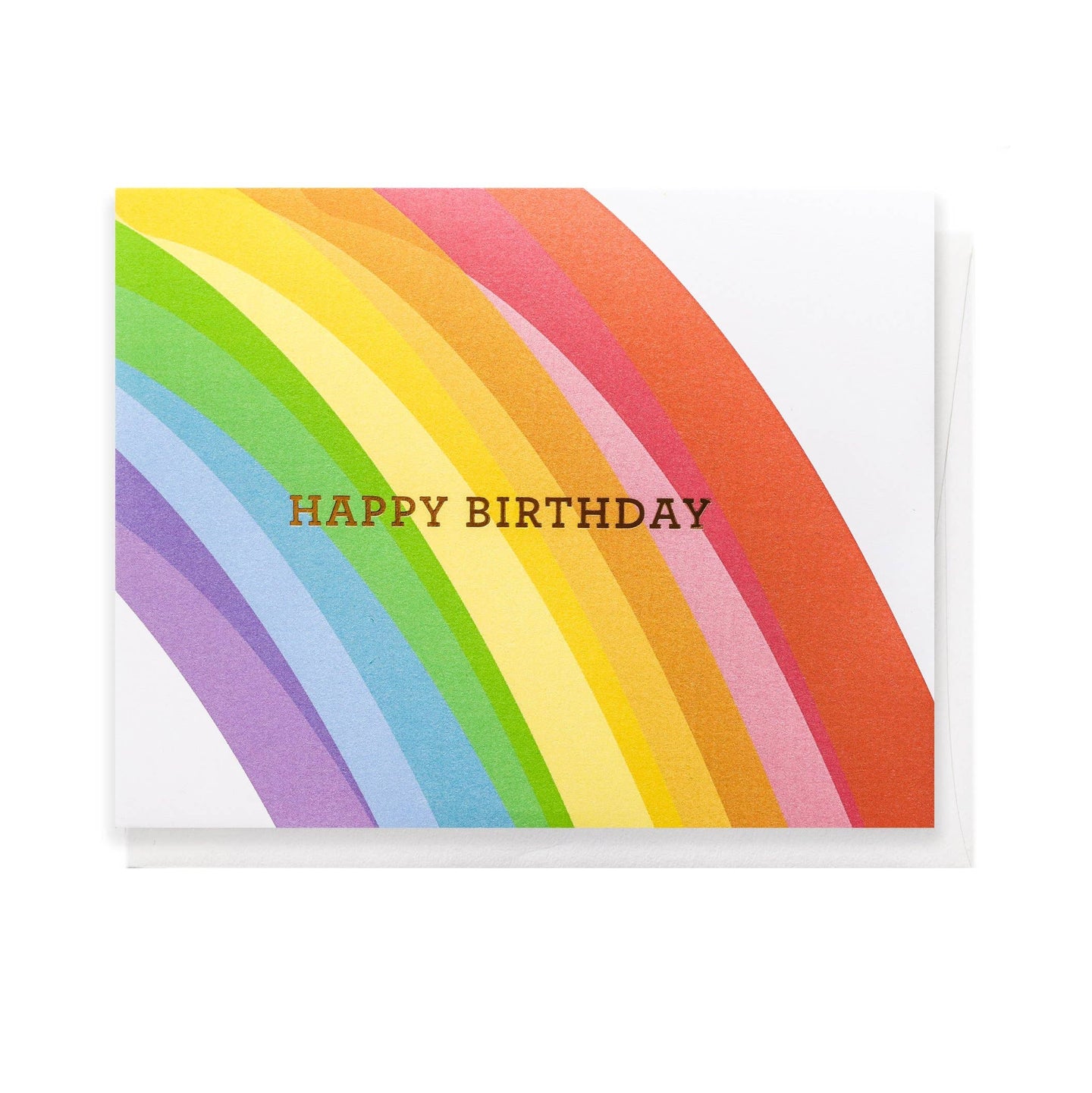 The Penny Paper Co. Rainbow Birthday Greeting Card