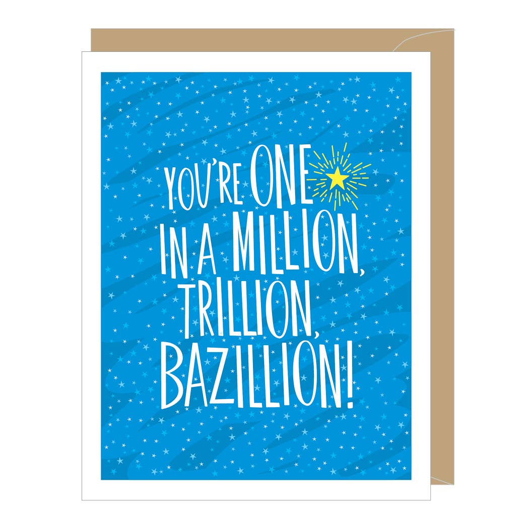 Apartment 2 Cards Million Bazillion Thank You Card