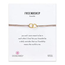 Load image into Gallery viewer, Dogeared Double-Linked Rings Friendship Bracelet - 2 Colors