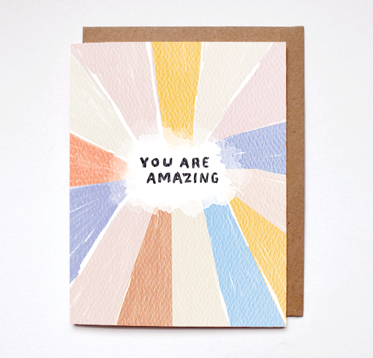 Daydream Prints You Are Amazing Card