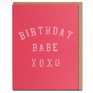 Daydream Prints Birthday Babe Card