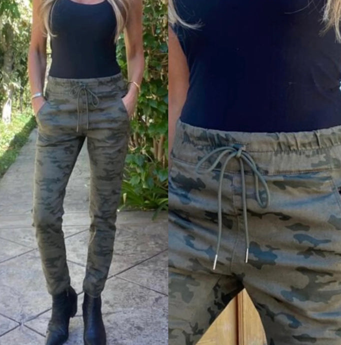 Flog Shely Jogger - Green Camo