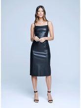 Load image into Gallery viewer, L&#39;Agence Dream Vegan Dress - Black