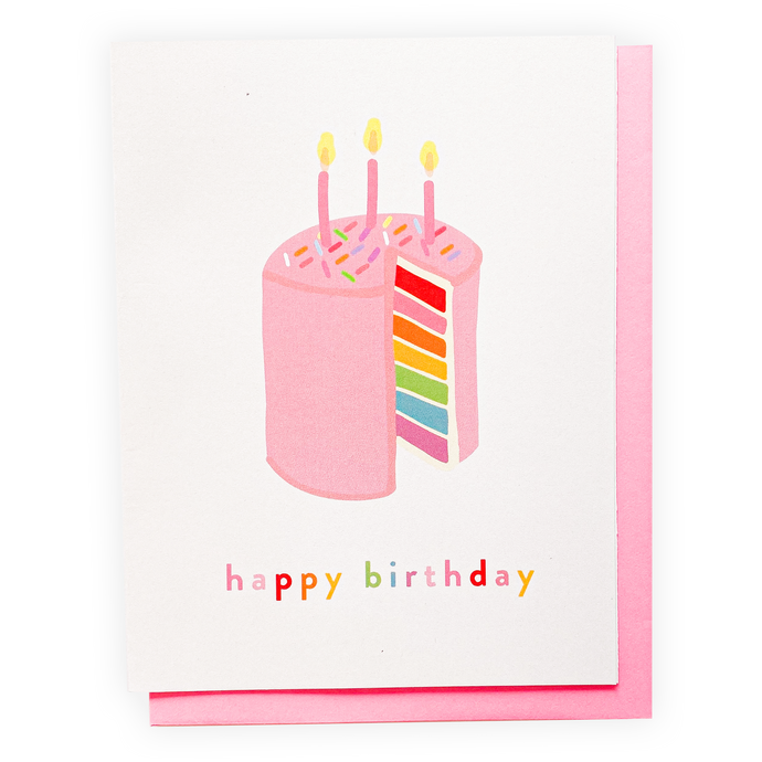 The Penny Paper Co. Birthday Cake Greeting Card