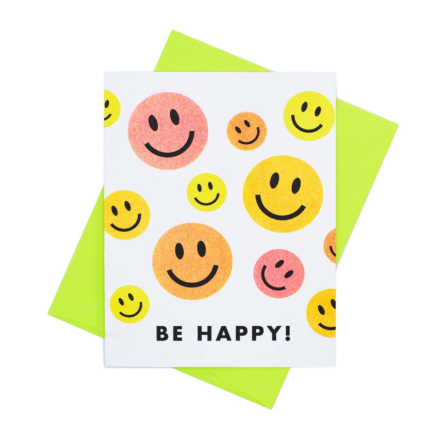 Next Chapter Studio Be Happy! Smiley Face Card