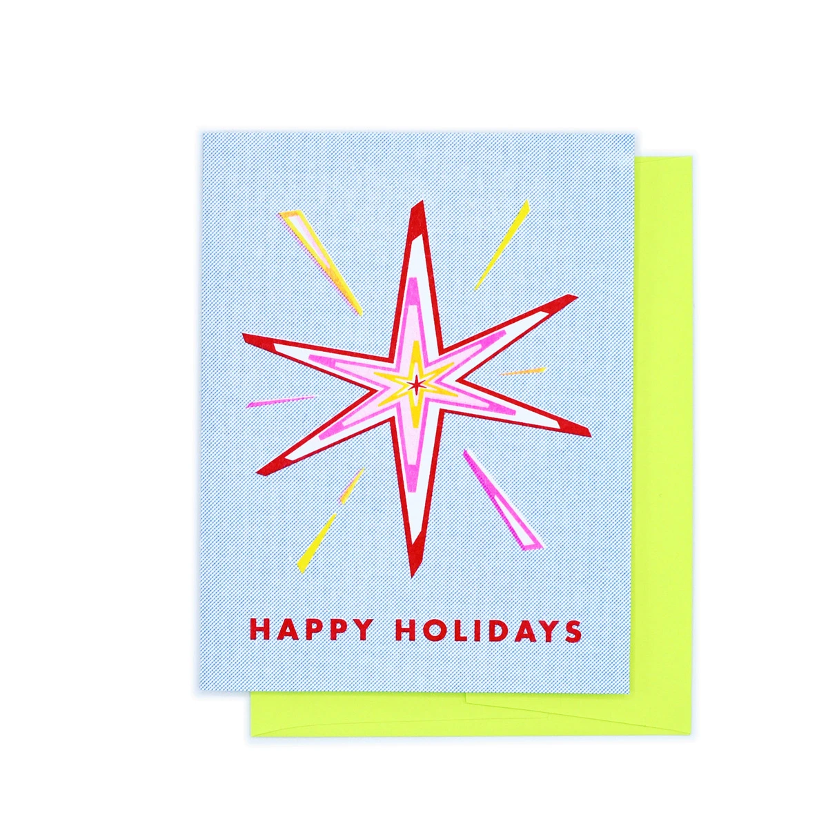 Next Chapter Studio Happy Holidays Star Greeting Card