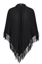 Load image into Gallery viewer, Minnie Rose Cotton/Cashmere Fringe Shawl - 2 Colors