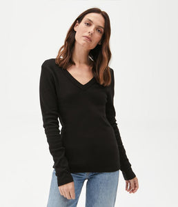 Michael Stars Layla V-Neck Tee - 20 Colors
