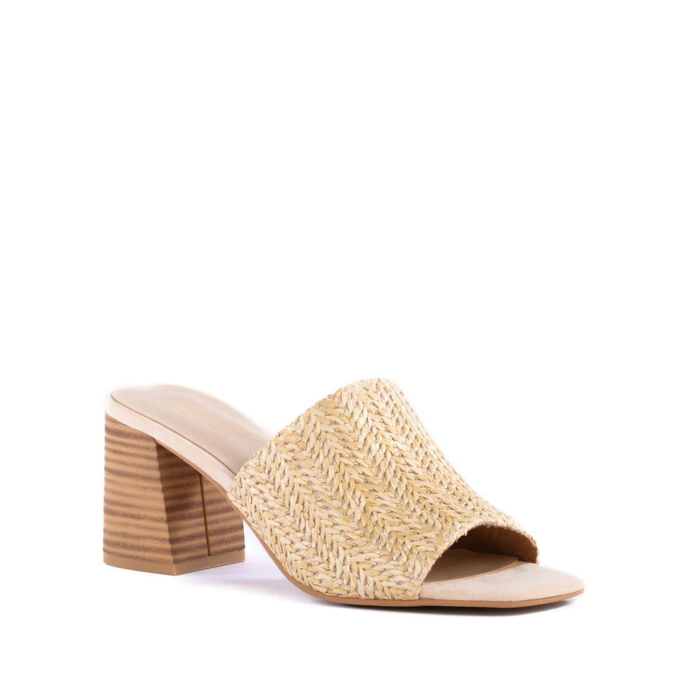 Natural raffia sandals deals