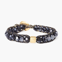 Load image into Gallery viewer, Chan Luu Single Wrap Bracelet - Jet Hematite