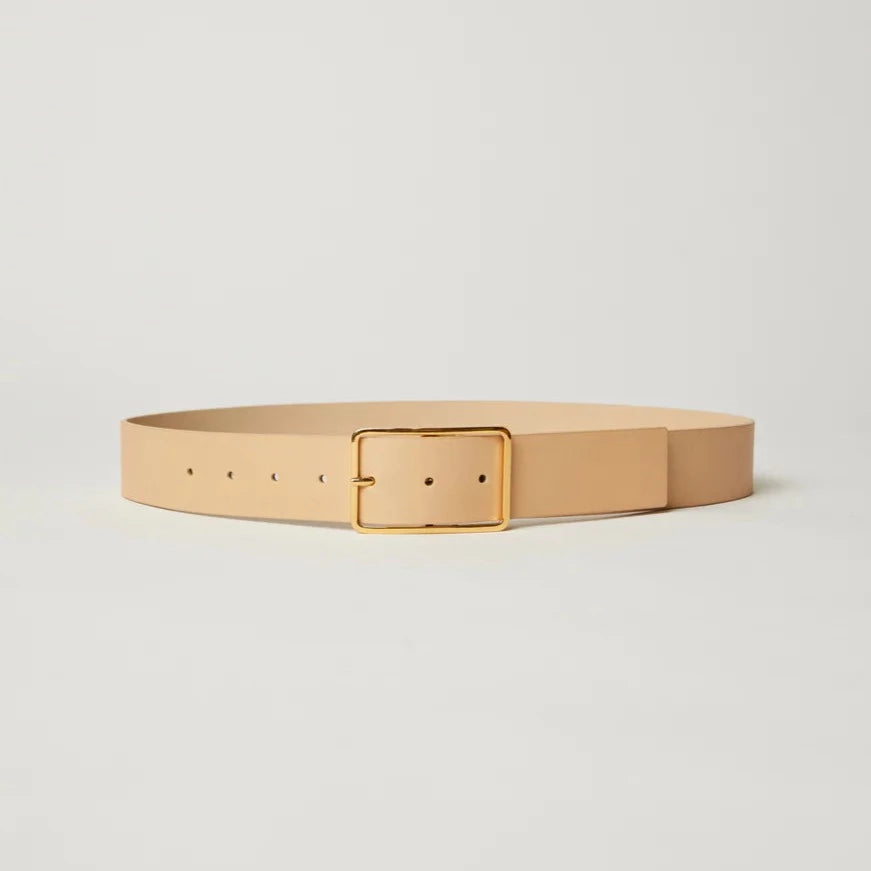 B-Low the Belt Milla Leather Belt - Nude Gold