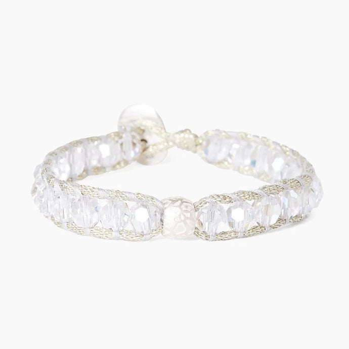 Chan Luu Single Wrap Bracelet - Moonlight Silver