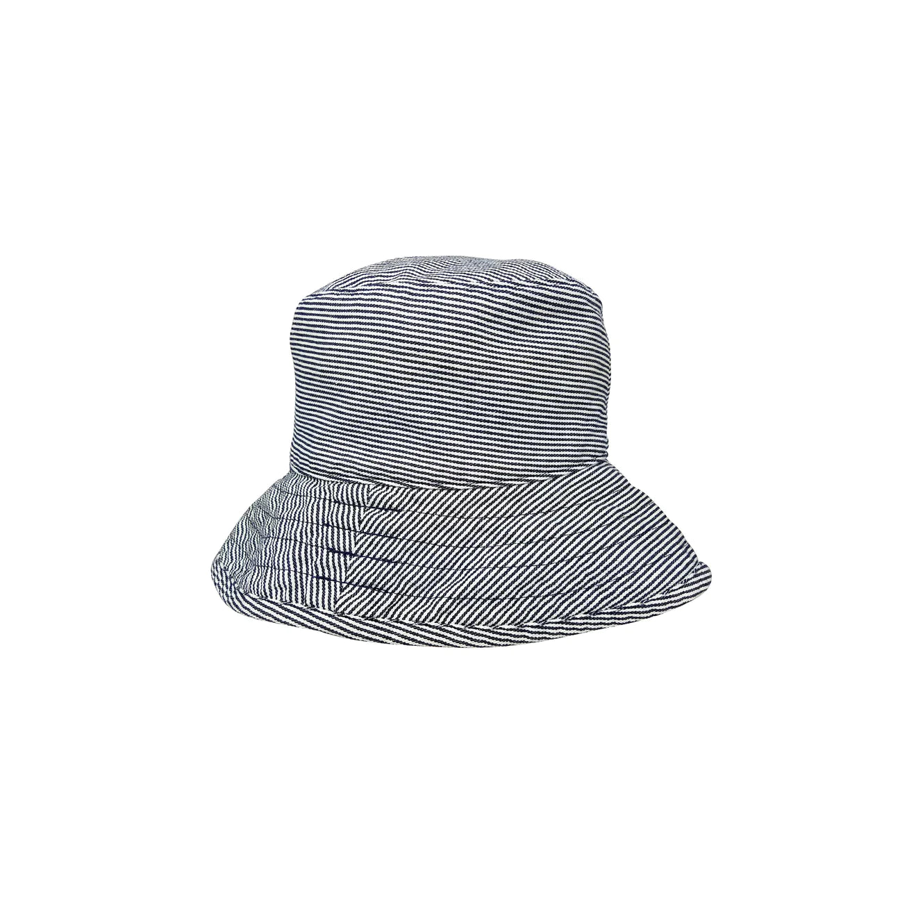 HatAttack USA 100% Cotton Denim Bucket Hat Small Denim blue/flowers Embroidered Denim Bucket Hat for kids  main image 4