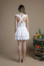 Load image into Gallery viewer, Place Nationale Mini Beach Dress - White